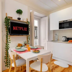 Whome Intendente Modern 1-bed W/ Lift&ac In Notch Location Apartment Lissabon